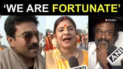 Rajinikanth, Ram Charan, Vivek Oberoi and other celebs react to Ayodhya Ram Mandir inauguration