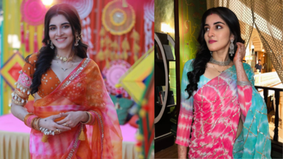 'Sarees always bring this elegant vibe,' says Navika Kotia about her new look in Kyunki… Saas Maa Bahu Beti Hoti Hai