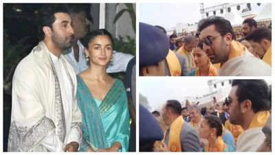 Ranbir Kapoor and Alia Bhatt were initially DENIED entry to Ram temple for THIS reason