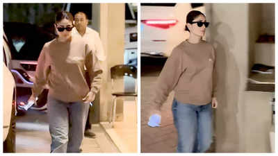 Kareena Kapoor avoids paparazzi outside her house as she returns after visiting Saif Ali Khan at the hospital - See photos