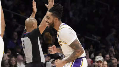 ​Lakers soar past ​Portland Trail Blazers with ​D'Angelo Russell's explosive performance