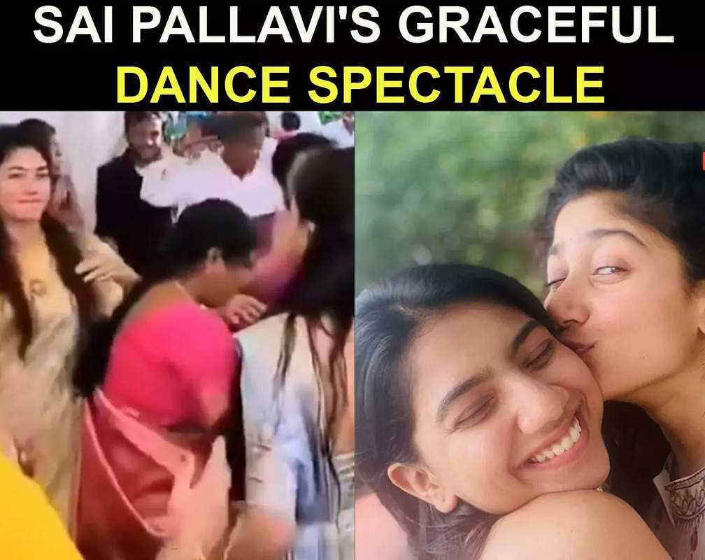
Viral! Sai Pallavi dances like no one's watching at sister Pooja Kannan's engagement
