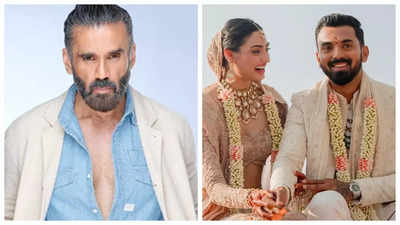 Suniel Shetty wishes his 'bachchas' Athiya Shetty and KL Rahul on their first wedding anniversary with a heartfelt post