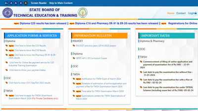 AP SBTET 2024 Diploma Results for C16 and ER-19, 20 Released at sbtet.ap.gov.in; Direct link