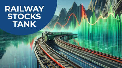 Railway stocks tank by up to 16% as investors book profits - check which  stocks saw biggest decline - Times of India