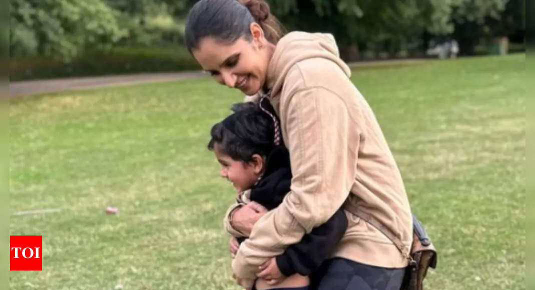 Sania Mirza finds comfort and joy with her son, Izhaan, amid her divorce from Shoaib Malik |