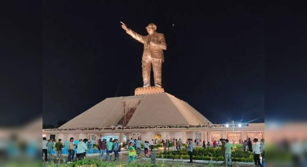 Dr BR Ambedkar Statue All about Andhra Pradesh’s ‘Statue of Social Justice’; The tallest statue