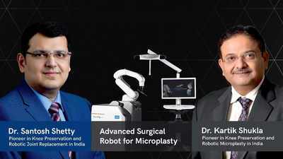 Robotic Microplasty is a breakthrough targeting only damaged portion of knee joint