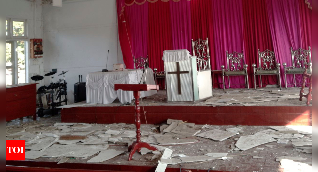 Churches, temples and monasteries regularly hit by airstrikes in Myanmar: Activists – Times of India