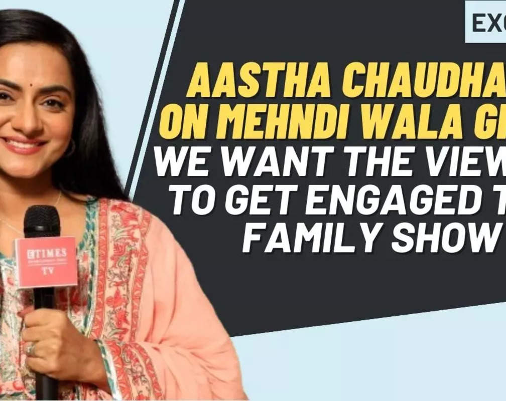 
Aastha Chaudhary: Didn't do TV for 4 years, I took a break after my marriage and now I am back with two shows
