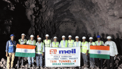 Breakthrough achieved at Veligonda tunnel-II, project launch shortly ...