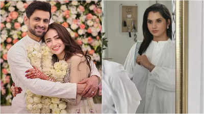 Old video of Shoaib Malik and Sana Javed engaging in flirtatious banter fumes the internet, slam the newlyweds for cheating their partners