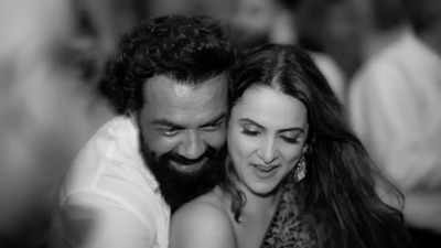 'Animal' star Bobby Deol drops romantic photo with his wife Tania Deol on her birthday, netizens react