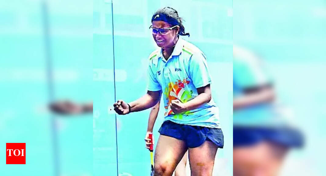 Tamil Nadu Tn’s Pooja Wins Squash Gold Chennai News Times of India