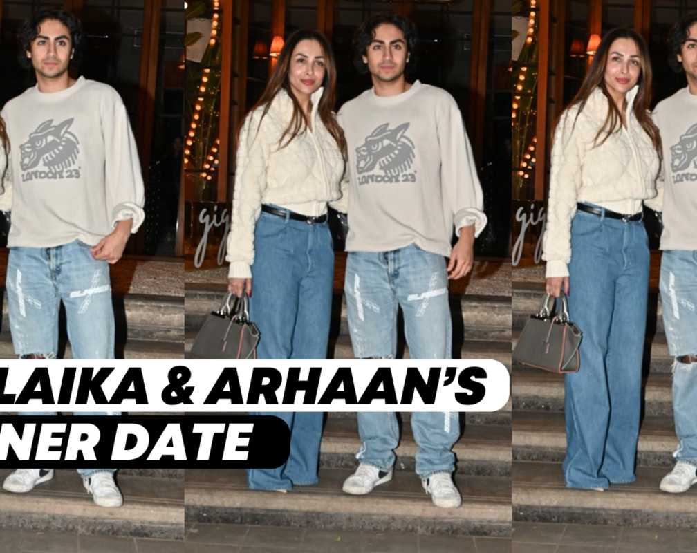 
Malaika Arora's dinner date with son Arhaan Khan | Full Video
