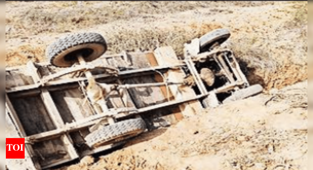 Child Killed: Child Killed, 17 Hurt As ‘jugaad’ Overturns | Jaipur News ...