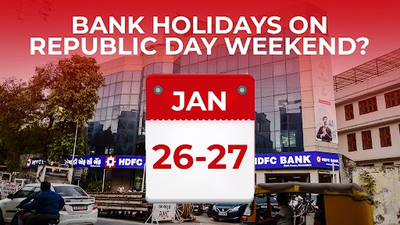 Bank holidays on Republic Day 2024 weekend: Is it a three-day holiday weekend for banks? Know details here