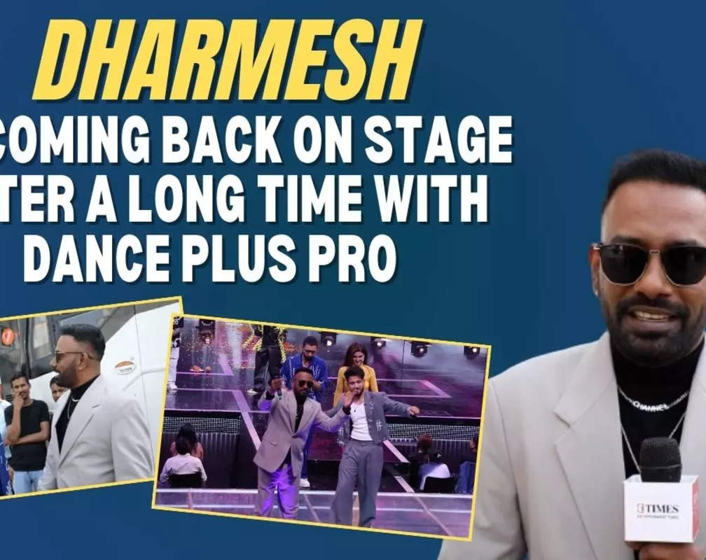 
Dharmesh on Dance Plus Pro: I am excited to meet everyone on sets, masti hone wali hai
