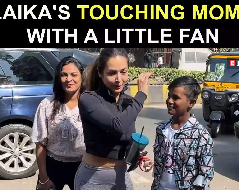 
Malaika Arora's heartwarming gesture towards a young fan captivates the internet; Rhea Chakraborty papped outside gym
