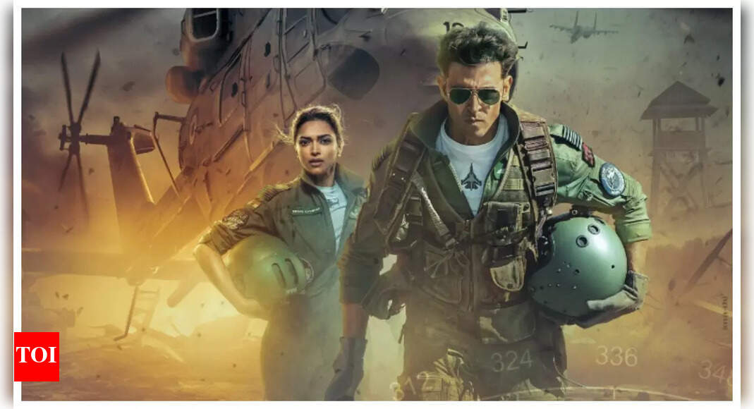 Fighter Box Office Prediction: Hrithik Roshan and Deepika Padukone Starrer Set to Cross Rs 100 Crore Over Long Weekend | – Times of India