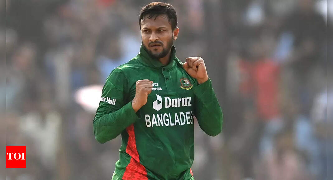 Shakib Al Hasan diagnosed with retinal condition in his left eye ahead of T20 World Cup | Cricket News &ndash; Times of India