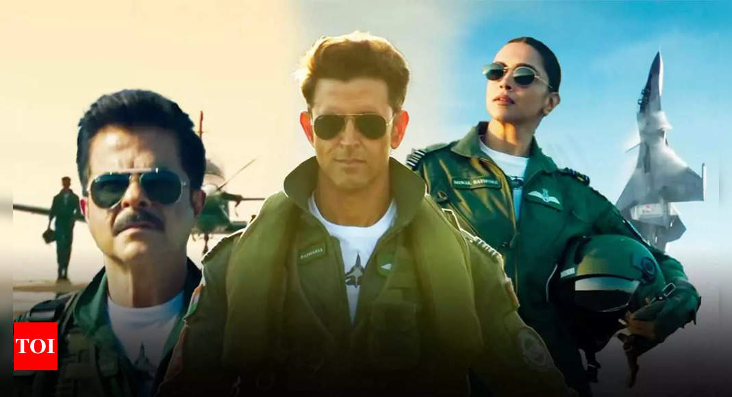Fighter first reviews: Hrithik Roshan and Deepika Padukone's film opens to positive response from audience | Hindi Movie News – Times of India