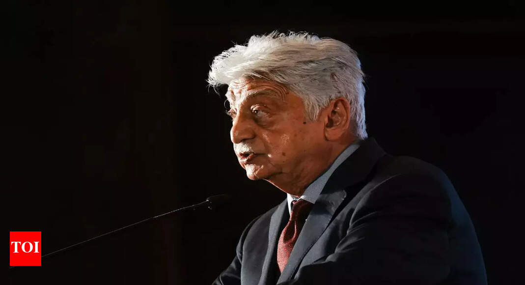 Wipro founder Azim Premji gifts shares worth Rs 500 crore to sons – Times of India
