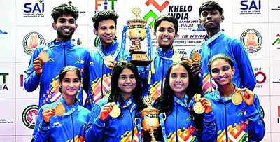 Tn Squash Teams Do A Double | Chennai News - Times of India