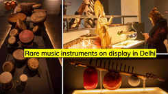 Rare musical instruments on display in Delhi