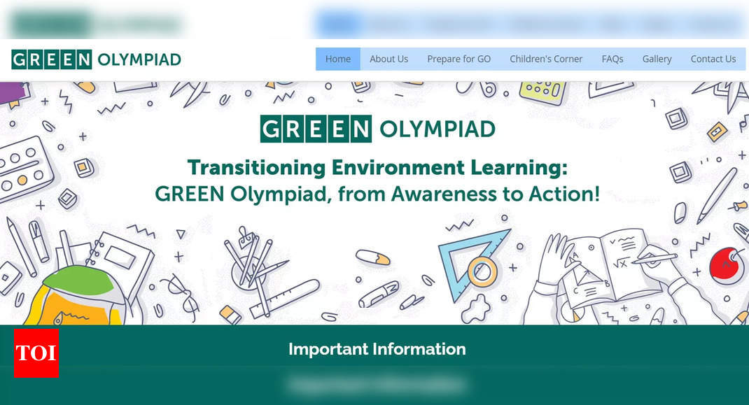 Green Olympiad for Youth 2024 Important dates, registration, prizes