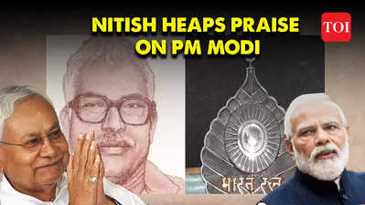 Bihar CM Nitish Kumar showers praise on PM Modi, slams dynasty politics