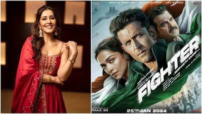 Raashi Khanna on ‘Fighter’: Hrithik Roshan is a treat to watch, and Deepika Padukone is the driving force!
