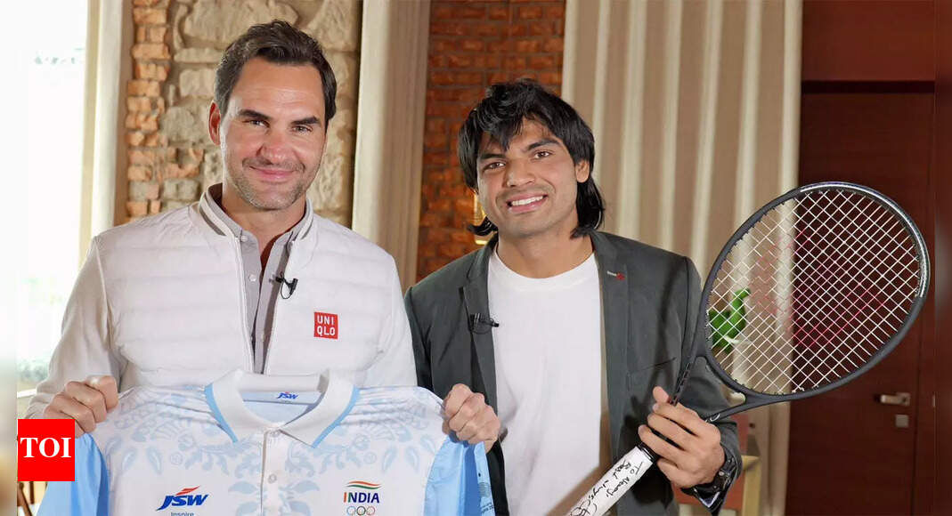 &lsquo;Dream come true&rsquo;: When world champion Neeraj Chopra met &lsquo;inspirational&rsquo; tennis legend Roger Federer | More sports News &ndash; Times of India