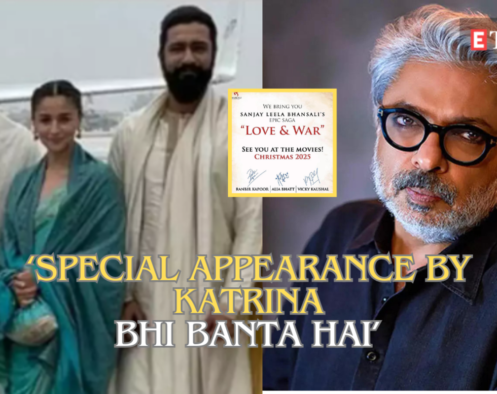 
Sanjay Leela Bhansali announces 'Love & War' with Ranbir Kapoor, Alia Bhatt and Vicky Kaushal; netizens react
