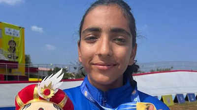 Rajasthan’s Vimla Machra overcomes memories of earlier fall to win Keirin gold at Khelo India Youth Games