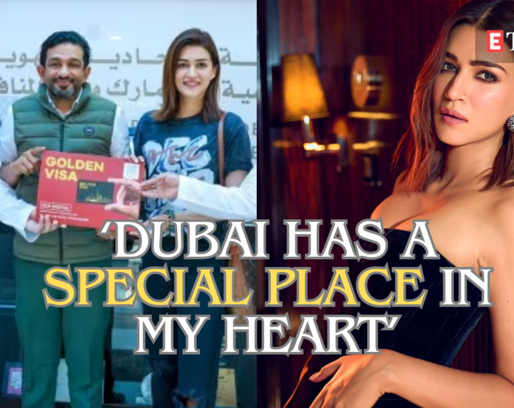 
Kriti Sanon receives the UAE Golden Visa; joins ranks of B-town celebs like Shah Rukh Khan, Sanjay Dutt and others
