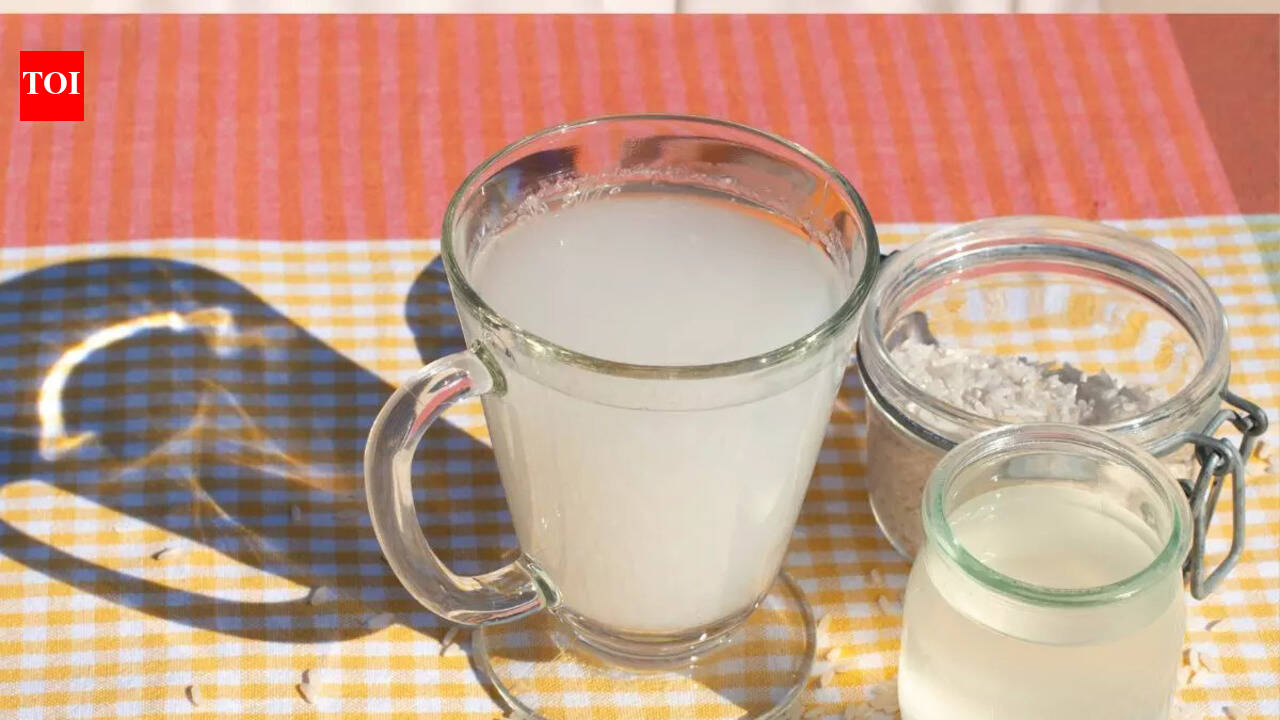 Why was Rice water given to kids in rural areas?