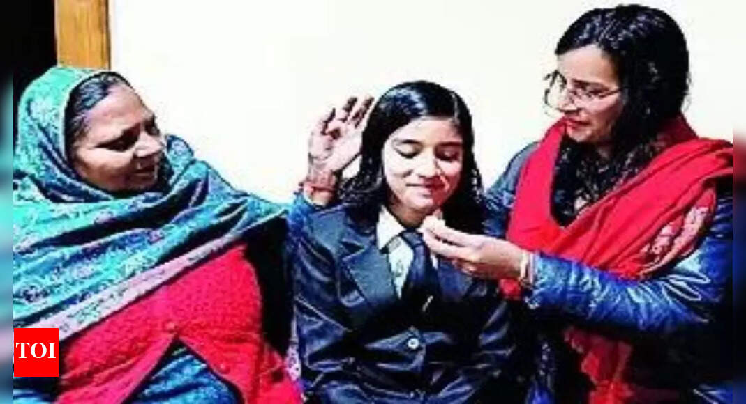 12 year old Rohtak girl tops military entrance exam | India News