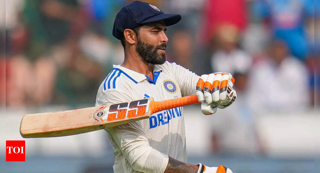 India vs England 1st Test Day 2 Cricket Match Live Score: Ravindra Jadeja slams fifty; India steady vs England  – The Times of India
