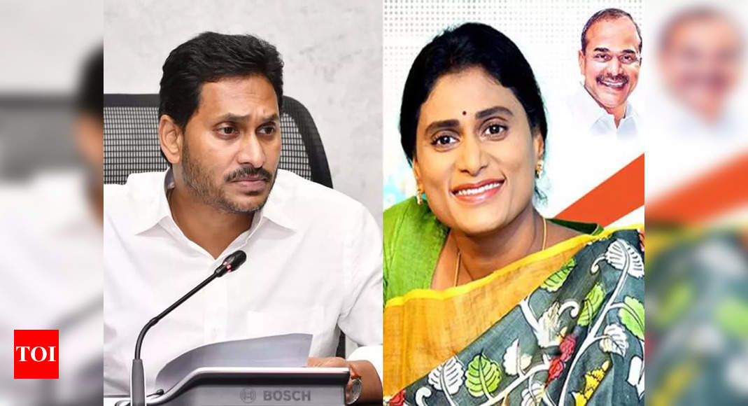 Jagan Mohan Reddy: Sharmila Blames Jagan, Not Cong, For Dispute In ...