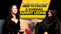 Working moms need to follow a schedule: Sunny Leone