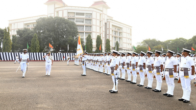 Republic Day parade held with patriotic fervour at Eastern Naval Command in Vizag