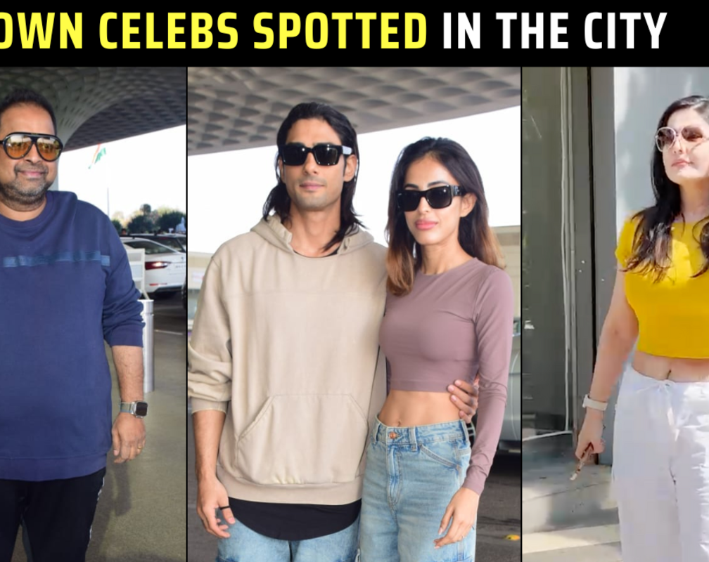 
Prateik Babbar, Priya Banerjee, Zareen Khan & more celebs spotted in the city
