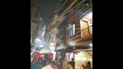 1-year-old among 4 dead in Delhi building blaze
