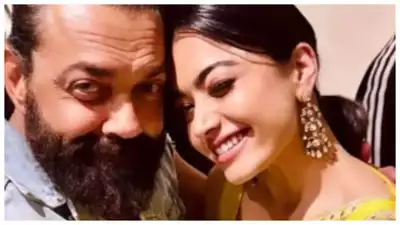 Rashmika Mandanna wishes her 'Animal' co-star Bobby Deol on his birthday with an UNSEEN selfie