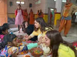 Bhumi Pednekar seeks blessings at Kamakhya Devi Mandir with her sister Samiksha