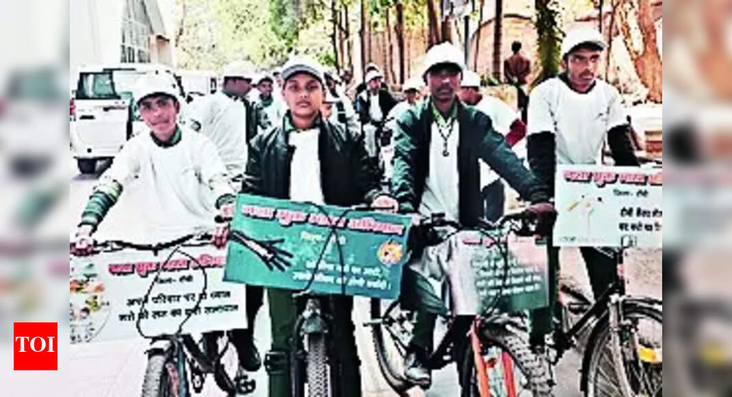 DrugFree India Cycle Rally in Ranchi to Promote Drugfree India
