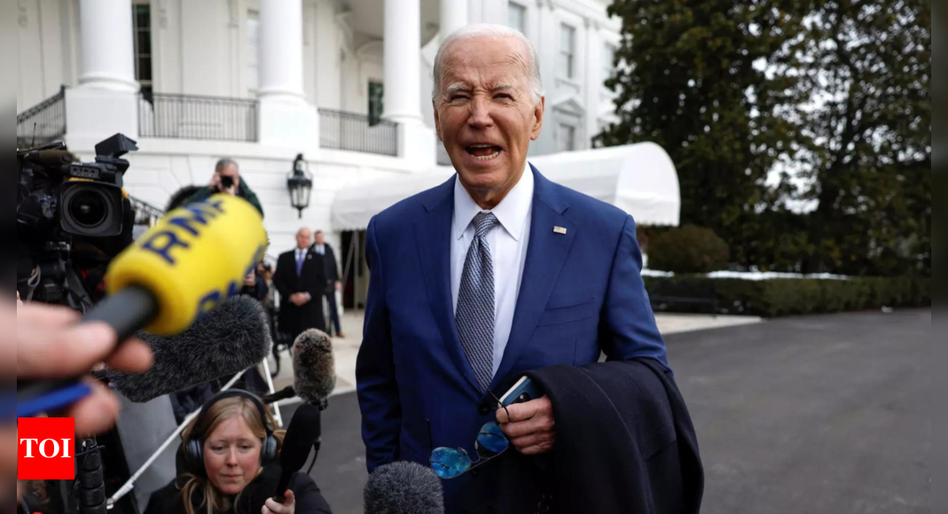 US President Joe Biden pledges to stand up to antisemitism – Times of India