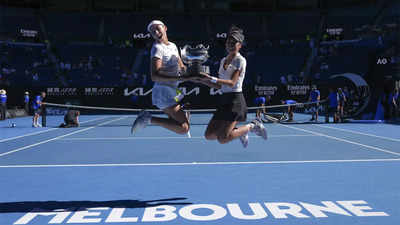 Hsieh Su-Wei, Elise Mertens clinch Australian Open women's doubles title