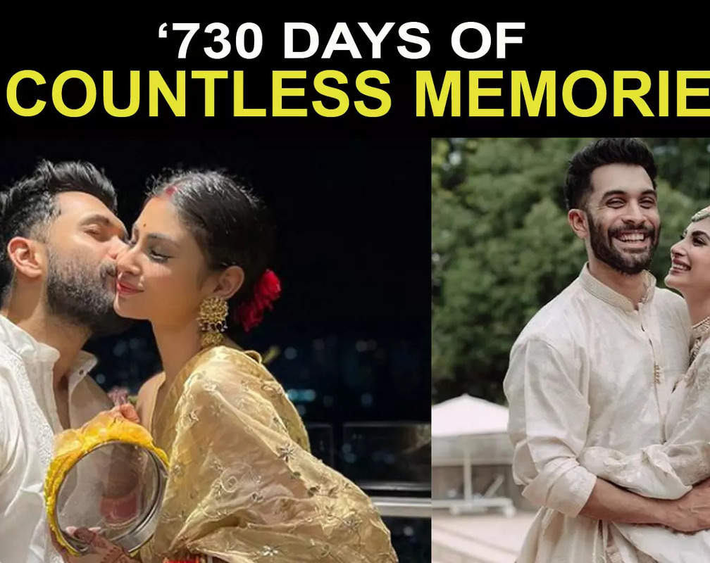 
Mouni Roy treats fans with unseen wedding pictures with Suraj Nambiar on their second anniversary
